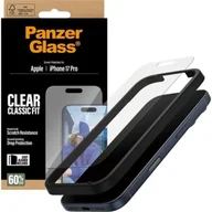 Szkła hartowane na telefon - Szkło hartowane PANZERGLASS Classic Fit Easyaligner do Apple iPhone 17 Pro - miniaturka - grafika 1