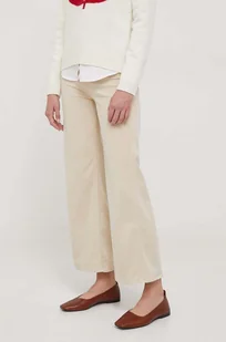 Pepe Jeans jeansy Lexa damskie kolor beżowy - Spodnie damskie - miniaturka - grafika 1