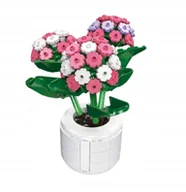 Klocki - Zabawka Klocki Kwiaty W Doniczce 342 Elementy - miniaturka - grafika 1