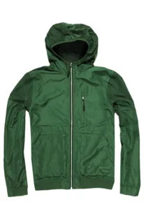LEE NYLON HOOD JCKT SPRUCE GREEN KURTKA WIATRÓWKA - Kurtki męskie - miniaturka - grafika 1
