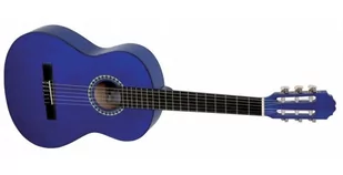 Gewa (PS510145) Gitara koncertowa VGS Basic 3/4 transparentny niebieski - Gitary klasyczne - miniaturka - grafika 1