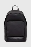 Plecaki - Calvin Klein plecak męski kolor czarny duży gładki - miniaturka - grafika 1