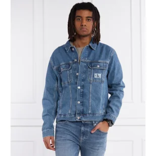 CALVIN KLEIN JEANS Kurtka jeansowa | Regular Fit - Kurtki męskie - miniaturka - grafika 1
