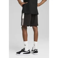 Odzież sportowa dziecięca - Młodzieżowe szorty Essentials Block PUMA Black - miniaturka - grafika 1