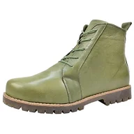 Botki damskie - Andrea Conti botki damskie skórzane 0342828, rozmiar:39 EU, kolor:Zielony - miniaturka - grafika 1