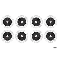 Tarcze i kulochwyty - Tarcza strzelecka Snajper 100 m trening - pakiet 50 szt. - miniaturka - grafika 1