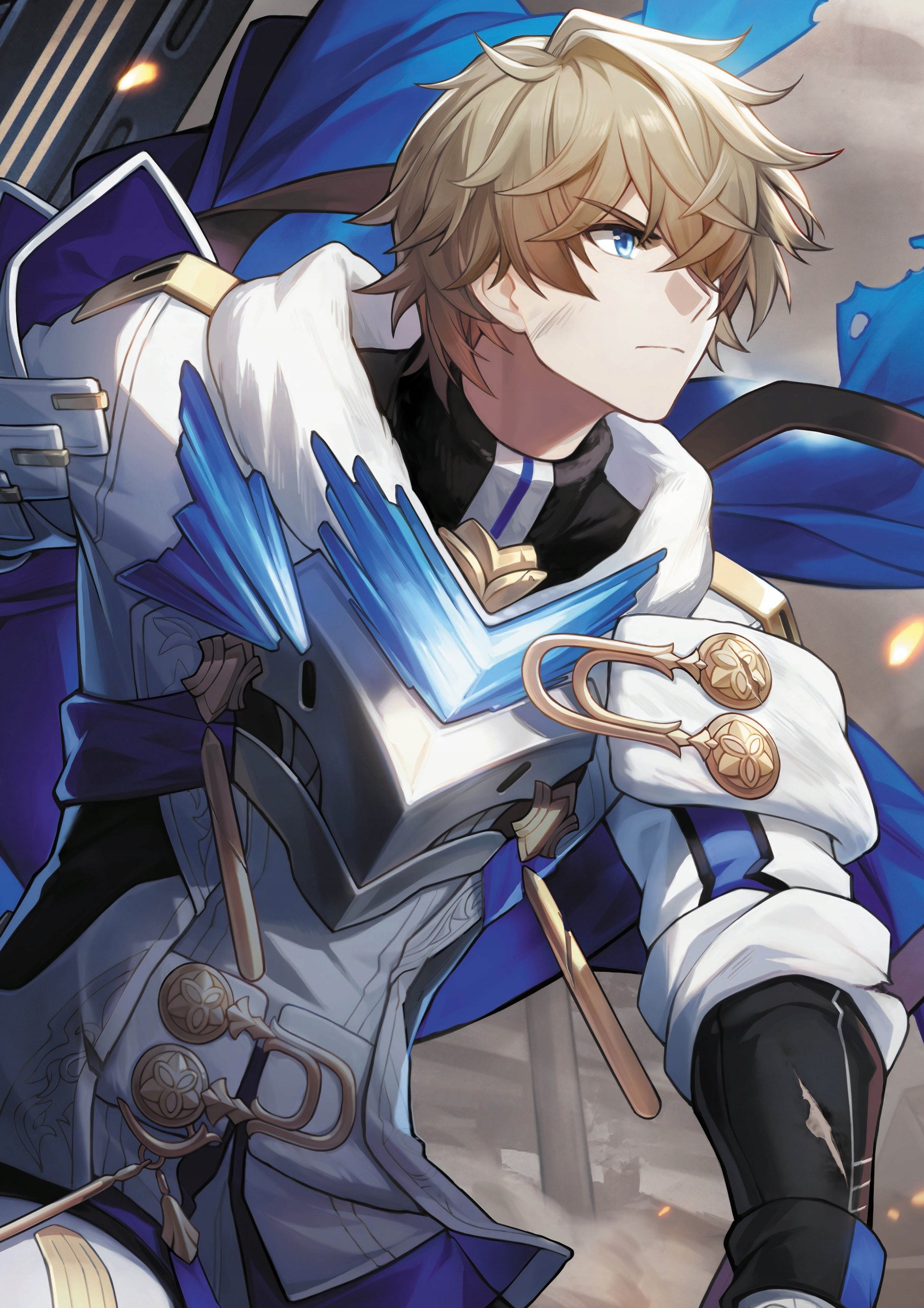 Plakat A3 Honkai Star Rail Hsr Anime Gra Gepard Landau