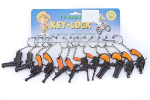 brelok pistolet 12szt. B-1151 - Breloki - miniaturka - grafika 1
