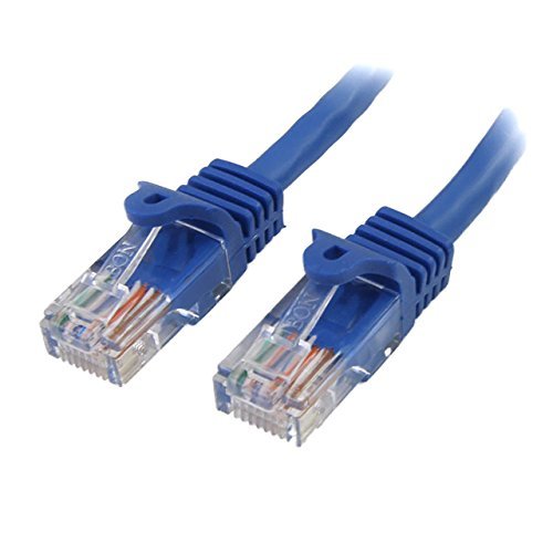 StarTech.com Kabel Ethernet Cat5e 30 m, niebieski, kabel krosowy, kabel Cat5e, kabel sieciowy - kabel Ethernet - kabel Cat 5e, 4,6 m