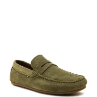 Mokasyny męskie - Tommy Hilfiger Mokasyny Driver | zamsz - miniaturka - grafika 1