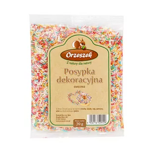 Posypka owocowa Orzeszek 70 g - Dodatki do ciast w proszku Posypka owocowa Orzeszek 70 g - Dodatki do ciast w proszku - miniaturka - grafika 1