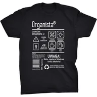 Koszulki męskie - Organista Etykieta Koszulka Prezent Dla Organisty - miniaturka - grafika 1