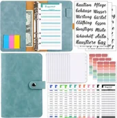 Planery - PLANER FINANSOWY BUDŻETOWY BUDŻET A6 ORANIZER NA PIENIĄDZE NA ROK 2024 - miniaturka - grafika 1