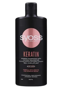 Syoss Kreatin Keratynowy Szampon Do Włosów 500 ml - Szampony do włosów - miniaturka - grafika 1