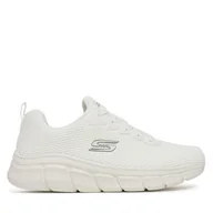 Sneakersy męskie - Sneakersy Skechers BOBS B FLEX 118106 OFWT Biały - miniaturka - grafika 1