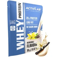 Odżywki białkowe - Odżywka białkowa ACTIVLAB Whey Protein WPC 85 Waniliowy (30 g) Bez cukru - miniaturka - grafika 1