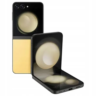 Samsung Galaxy Z Flip5 5G 8/256GB Dual Sim Żółty - Telefony komórkowe - miniaturka - grafika 1