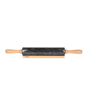 Wałek DO CIAST MARBLE czarny 45 cm HOMLA - Pozostałe akcesoria kuchenne - miniaturka - grafika 1
