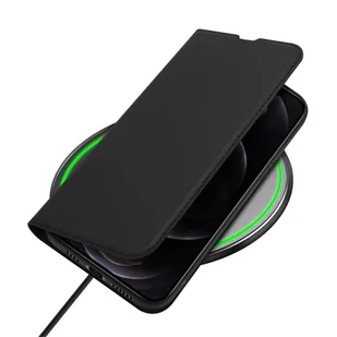 Dux Ducis Skin Pro kabura etui pokrowiec z klapką iPhone 13 Pro Max czarny - Etui i futerały do telefonów - miniaturka - grafika 6