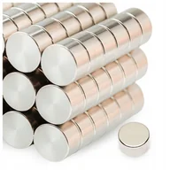 Magnesy - MAGNES NEODYMOWY NA LODÓWKĘ TABLICĘ MAGNESY 1x1 mm 100 szt. - miniaturka - grafika 1