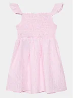 Sukienki i spódniczki dla dziewczynek - Guess Sukienka letnia K4GK15 WG5T0 Różowy Regular Fit - miniaturka - grafika 1