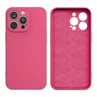 Etui i futerały do telefonów - Hurtel Silicone case etui iPhone 13 Pro Max silikonowy pokrowiec fuksja - miniaturka - grafika 1