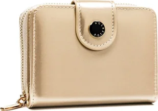 Peterson Mały portfel damski ze skóry ekologicznej na zatrzask i suwak - Peterson NoSize - Portfele - miniaturka - grafika 1