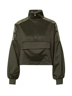 Bluzy damskie - Guess Bluza damska Laila, KHAKI/CZARNY, M - miniaturka - grafika 1