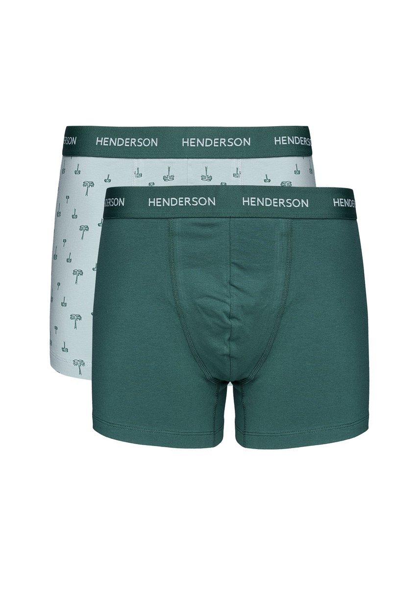 Bokserki Blank (dłuższa nogawka) 2-pak Henderson zielony 2XL