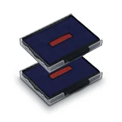 Tusz do pieczątek - Trodat 6/57/2/SS Wkład atramentowy Niebieski, Czerwony - miniaturka - grafika 1