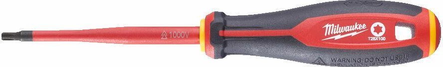 Milwaukee MILWAUKEE VDE TORX SCREWDRIVER T25x100mm
