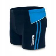 Kąpielówki męskie - KAPIELÓWKI Męskie Spodenki Szorty Bokserki na Basen GRANAT M Pako Jeans - miniaturka - grafika 1