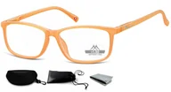 Okulary korekcyjne, oprawki, szkła - Montana Asferyczne Okulary do Czytania Plusy MR62B moc: +3,5 - miniaturka - grafika 1