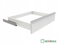 Meble modułowe i akcesoria - Szuflada Sevroll biały 50 x 60 x 9 cm obciążenie maksymalne 35 kg - miniaturka - grafika 1