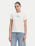 Koszulki i topy damskie - Guess Jeans T-Shirt W5GI26 J1314 Biały Regular Fit - miniaturka - grafika 1