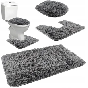 DYWANIK ŁAZIENKOWY ZESTAW 3W1 SZYBKOSCHNĄCY DO ŁAZIENKI ANTYPOŚLIZGOWY - Dywaniki łazienkowe DYWANIK ŁAZIENKOWY ZESTAW 3W1 SZYBKOSCHNĄCY DO ŁAZIENKI ANTYPOŚLIZGOWY - Dywaniki łazienkowe - miniaturka - grafika 1