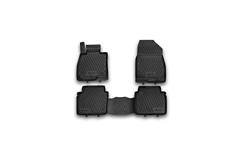 Element antypoślizgowa gumowa mata podłogowa 3D do Mazda 6 12-15 15-20 Sedan