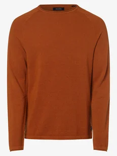 Jack & Jones Sweter męski Mężczyźni Bawełna pomarańczowy jednolity, M - Swetry męskie - miniaturka - grafika 1