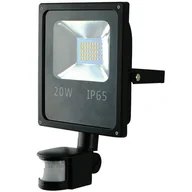 Oprawy, klosze i abażury - Eko-Light Naświetlacz LED 20 W z sensorem barwa zimna 103 - miniaturka - grafika 1