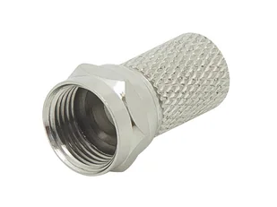 Wtyk sat "f" rg59/20mm nakręca - Inne akcesoria audio-wideo - miniaturka - grafika 1