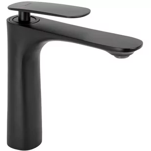 Rea Bateria umywalkowa Berg Black Niska B2038 - Baterie umywalkowe - miniaturka - grafika 1