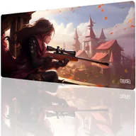 Podkładki pod mysz - DUŻA PODKŁADKA POD MYSZKĘ Chwila Skupienia 90x40 TILT XXL Gamingowa - miniaturka - grafika 1