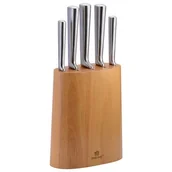 Noże kuchenne - Kinghoff Zestaw noży w bloku KH-1456 - miniaturka - grafika 1