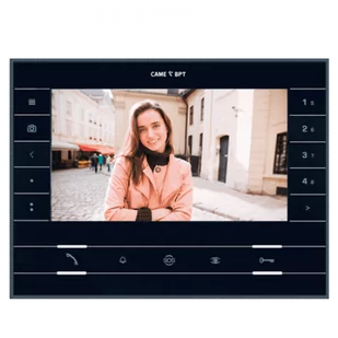 Came Bezsłuchawkowy panel wewnętrzny wideo FUTURA X2 BK - Akcesoria do domofonów i wideodomofonów - miniaturka - grafika 1