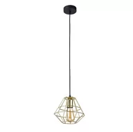 Lampy sufitowe - TK Lighting Lampa wisząca TK 1724 z serii DIAMOND GOLD - miniaturka - grafika 1