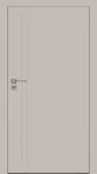 Drzwi wewnętrzne - Dre Drzwi Wewnętrzne Pełne Binito 50 Lakier Kaszmir - miniaturka - grafika 1