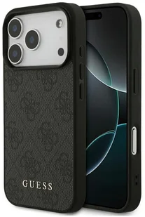 Guess 4G Classic Case for iPhone 17 Pro Black - Etui i futerały do telefonów - miniaturka - grafika 1