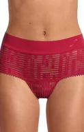 Majtki damskie - sloggi S Seven Mid Waist 10205267 figi wysokie, Kolor czerwony, Rozmiar L, Sloggi - Intymna - miniaturka - grafika 1