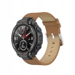 PASEK SKÓRZANY DO AMAZFIT T-REX / T-REX PRO - Akcesoria do smartwatchy - miniaturka - grafika 1