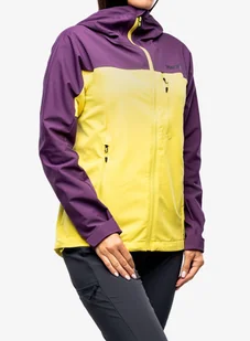 Kurtka softshell damska Marmot ROM GORE-TEX Infinium Hoody - purple fig/limelight - Kurtki damskie - miniaturka - grafika 1